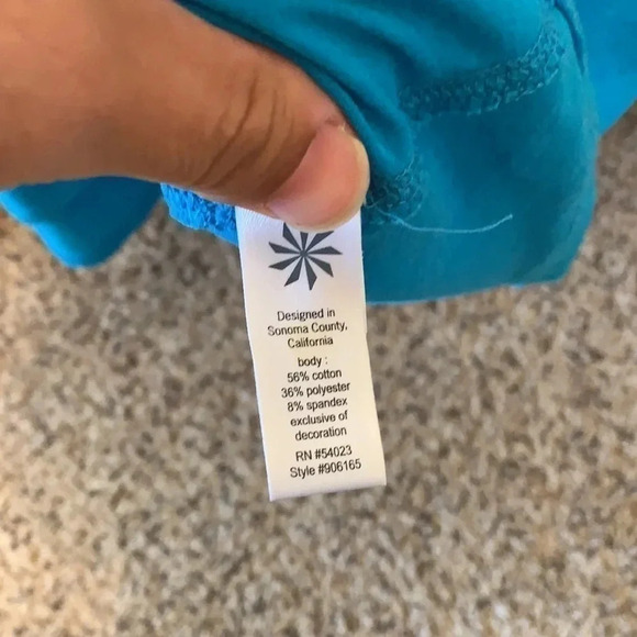 Athleta Blue Tunic Soft - Picture 7 of 7